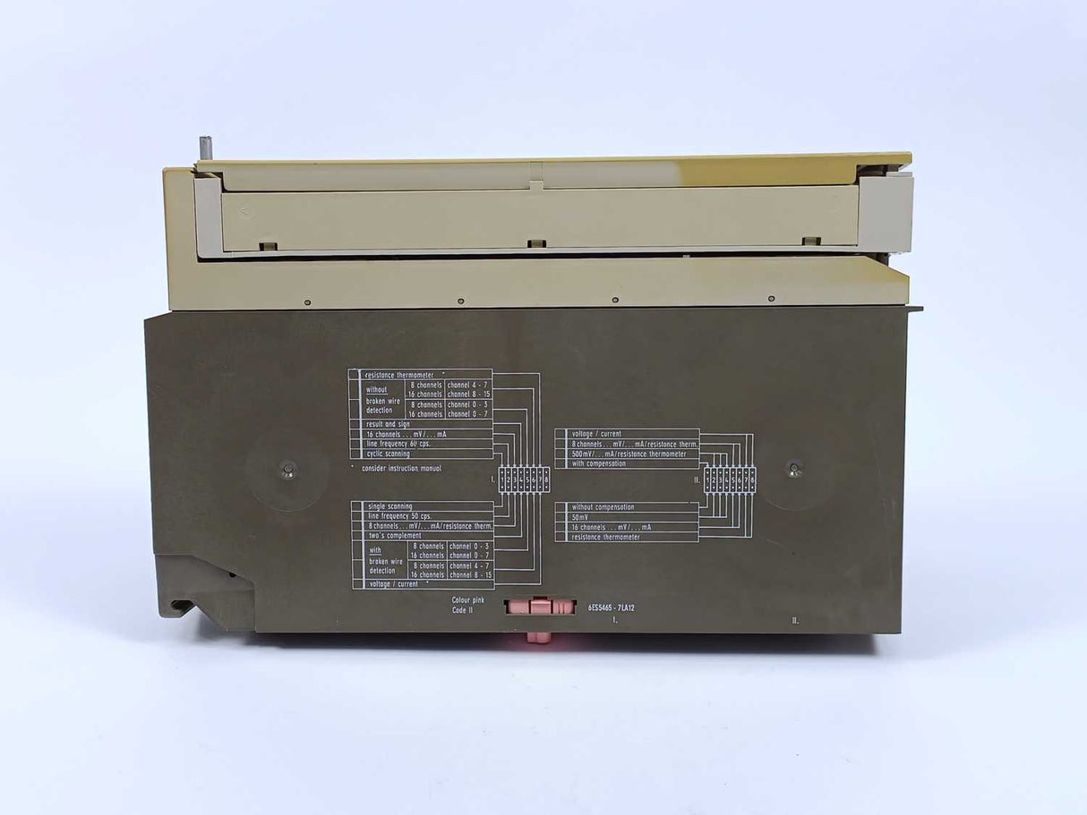 Siemens 6ES5465-7LA12 SIMATIC S5 465 Analog Input Module 16/8 Channels
