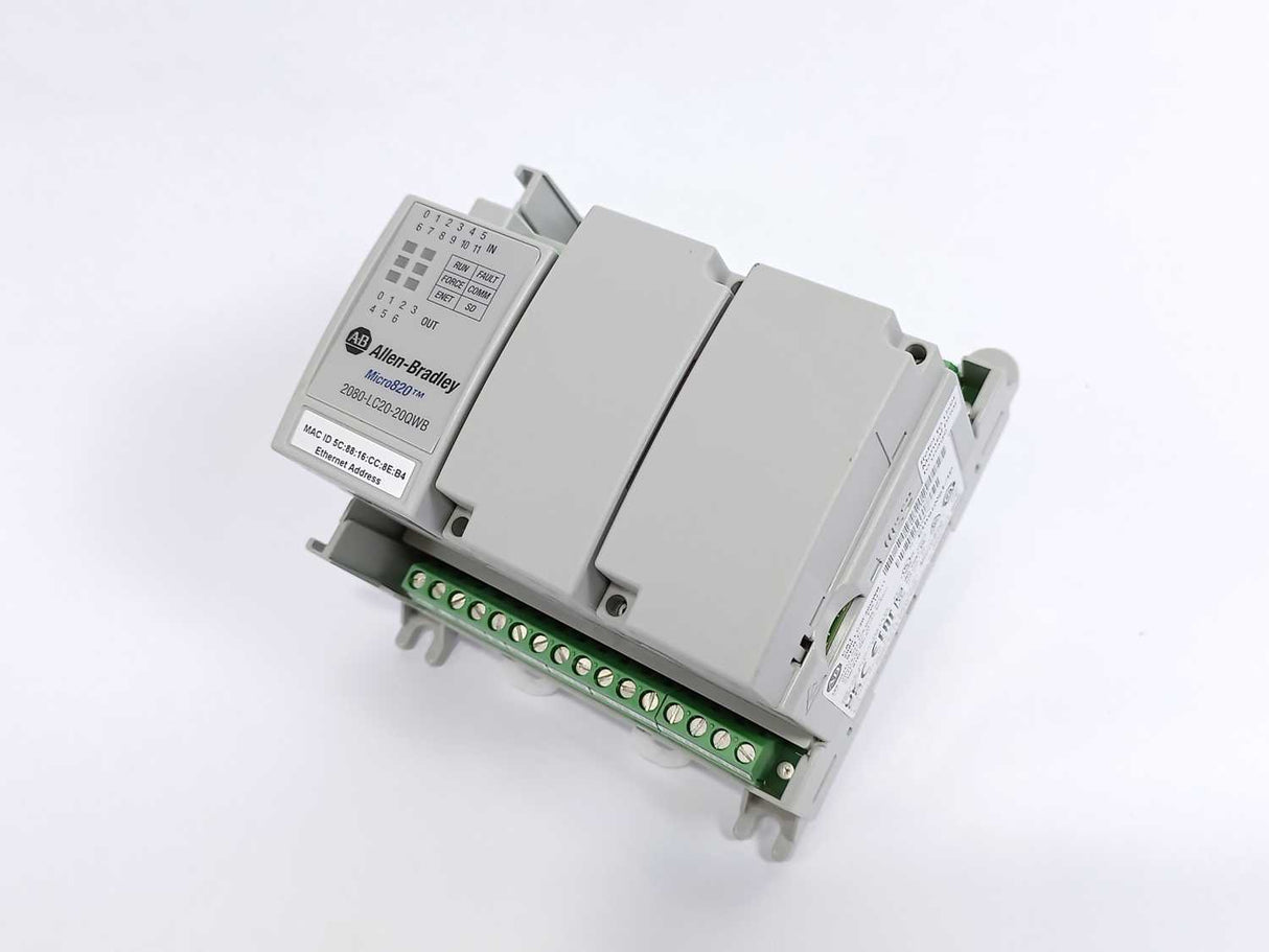 AB 2080-LC20-20QWB Ser. C Micro820 Controller