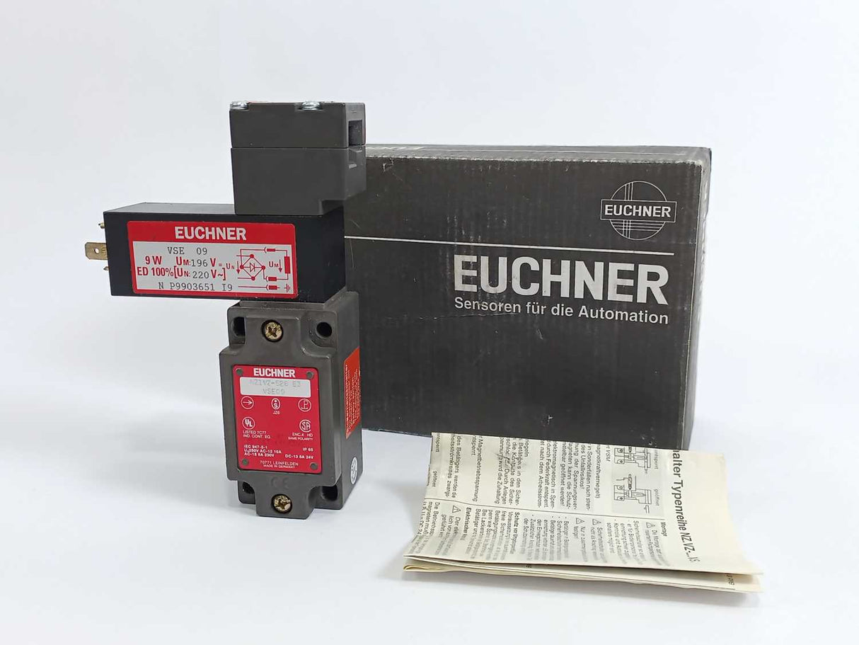Euchner NZ1VZ-528E3VSE09 Safety switch NZ.VZ.VSE, cable entry M20 x 1.5