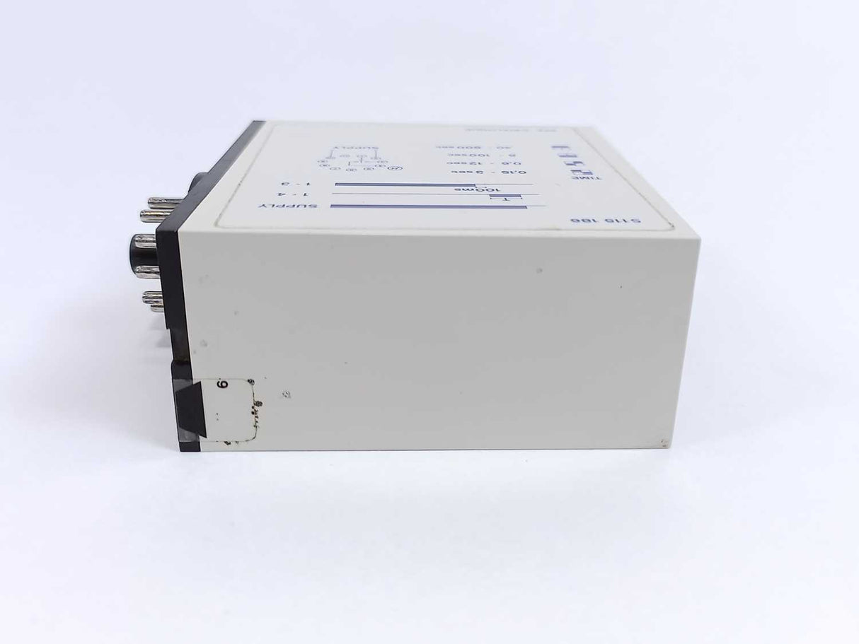 Electromatic S 115 186 230 S-SYSTEM Star-Delta Timer. Supply 195-265 VAC w/ Base