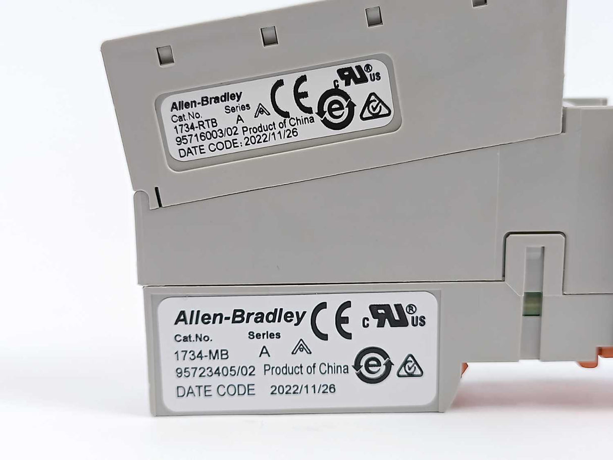 AB 1734-TB Terminal Base, 8 Screw Ser. A, Batch of 3 pcs.
