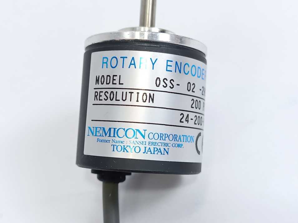Nemicon Corporation 0SS-02-2HC 200 P/R Resolution Rotary Encoder