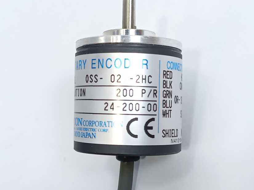 Nemicon Corporation 0SS-02-2HC 200 P/R Resolution Rotary Encoder
