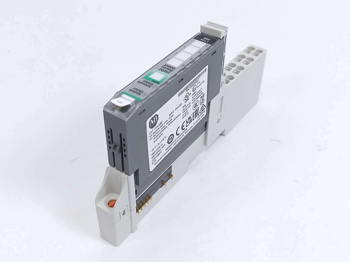 AB 1734-OB8 POINT I/O 8 Point Digital Output Module, w/ 1734-TOP, Batch of 2 pcs