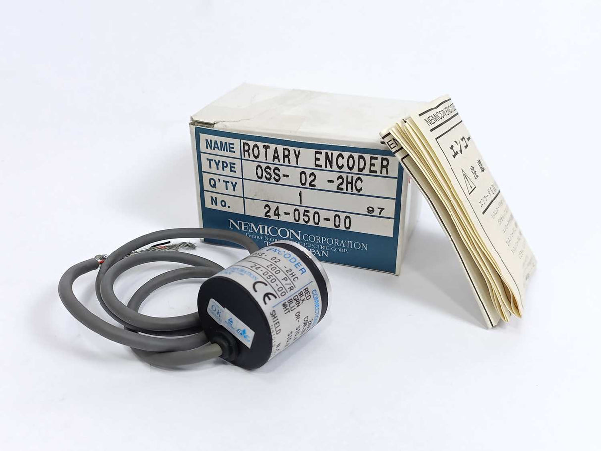 Nemicon Corporation 0SS-02-2HC 200 P/R Resolution Rotary Encoder
