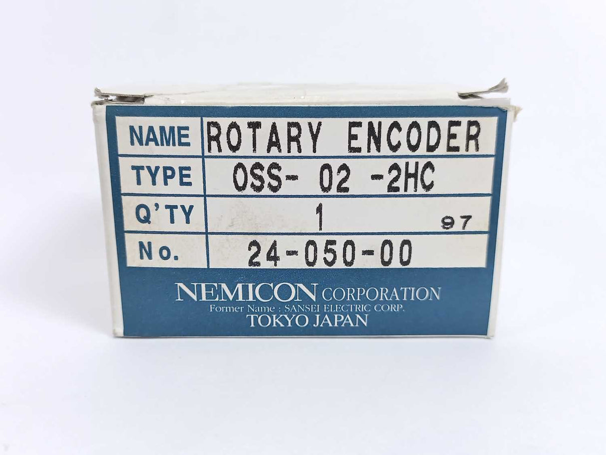 Nemicon Corporation 0SS-02-2HC 200 P/R Resolution Rotary Encoder