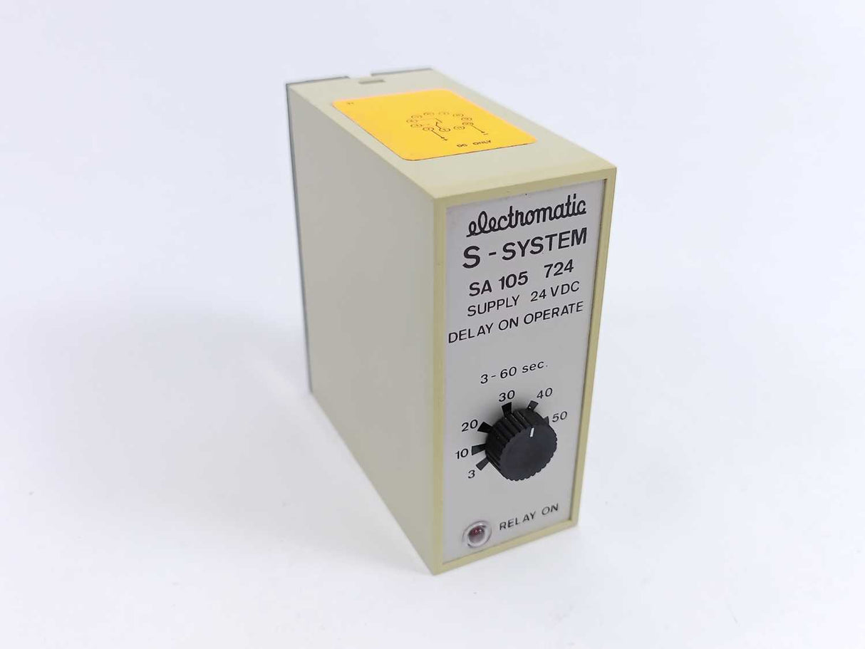 Electromatic SA 105 724 S-System Delay on Operate