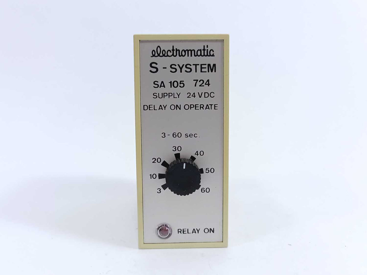 Electromatic SA 105 724 S-System Delay on Operate