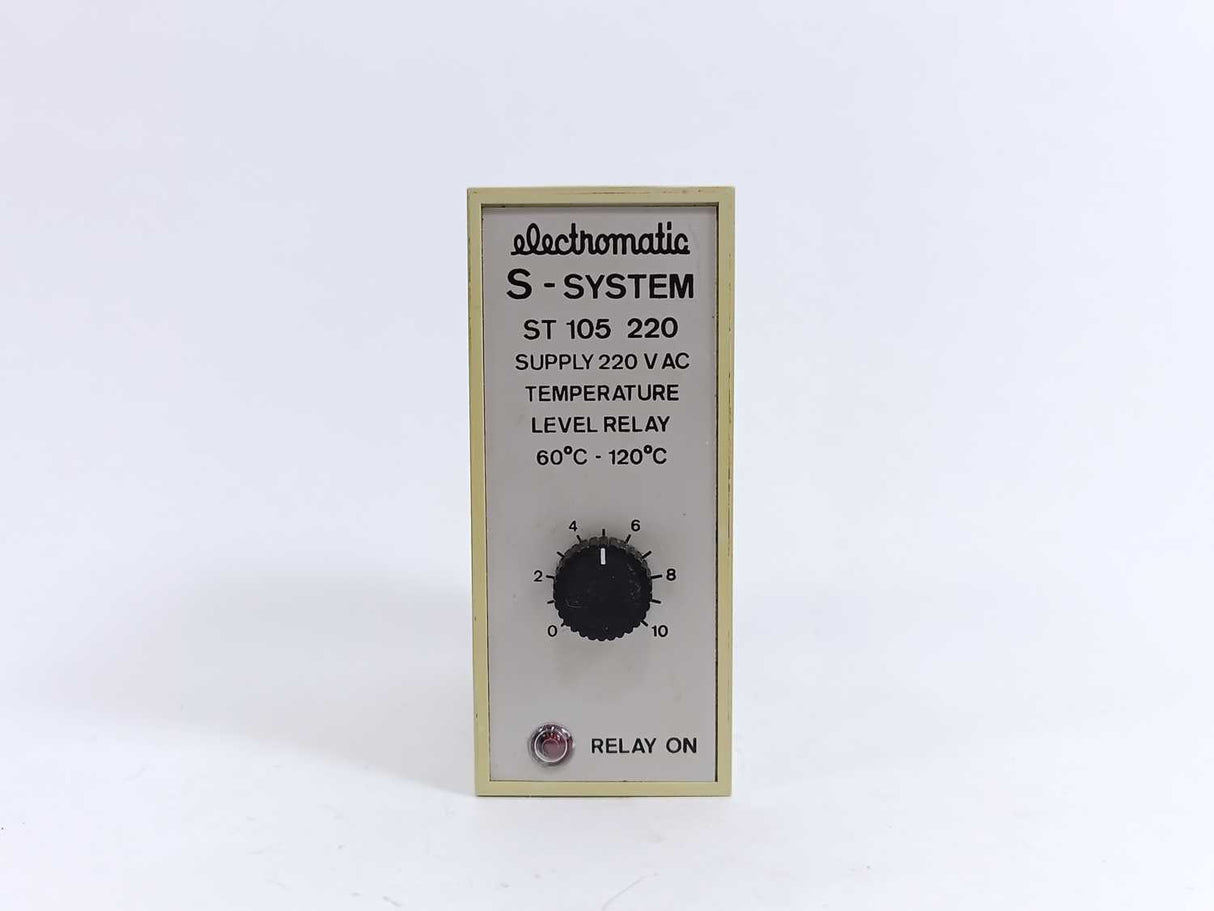 Electromatic ST 105 220 S-SYSTEM Temperature Level Relay 60-120°C