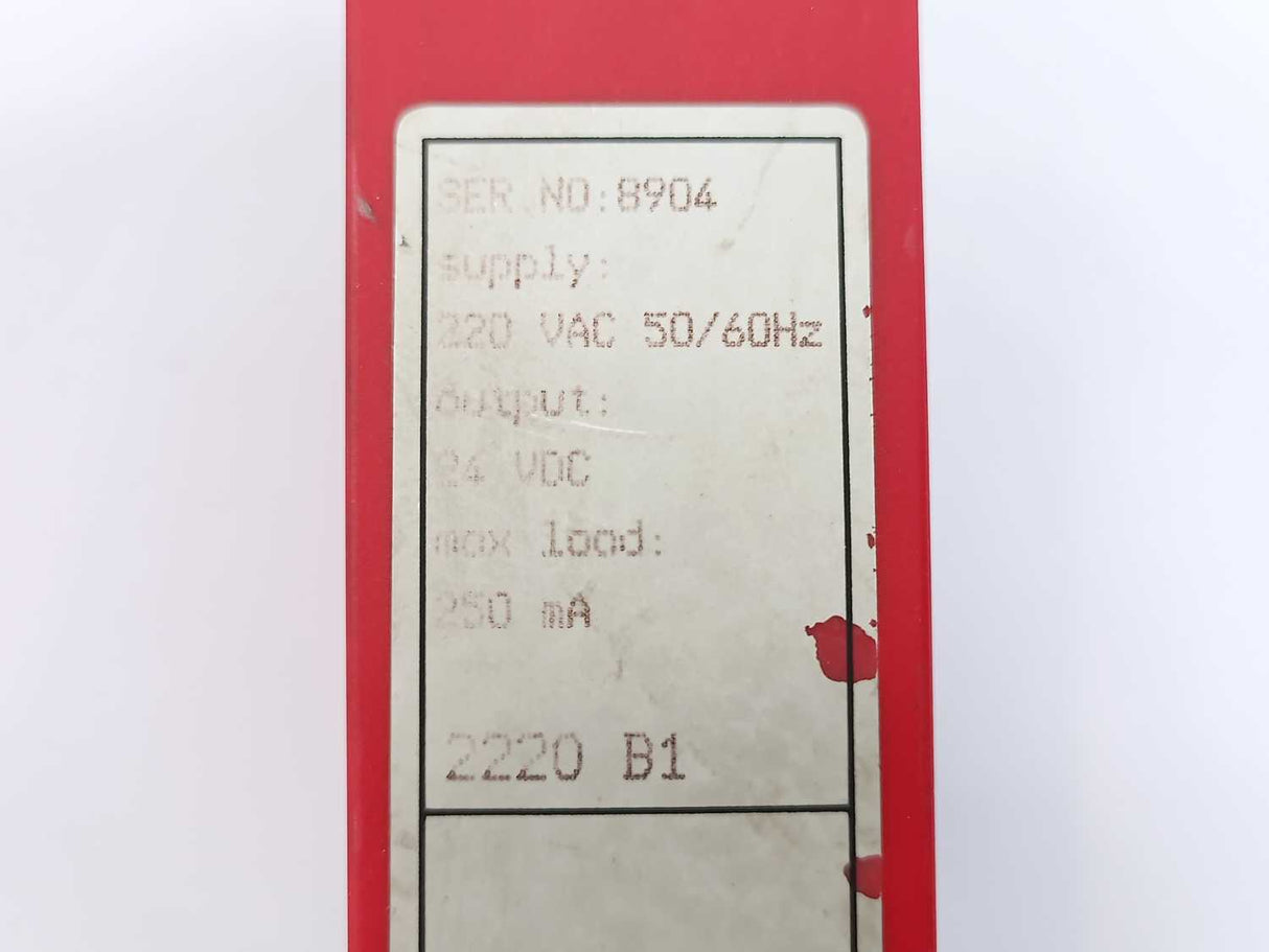PR Electronics 2220 B1 Power Supply 230V 15VA 50/60Hz, 250mA