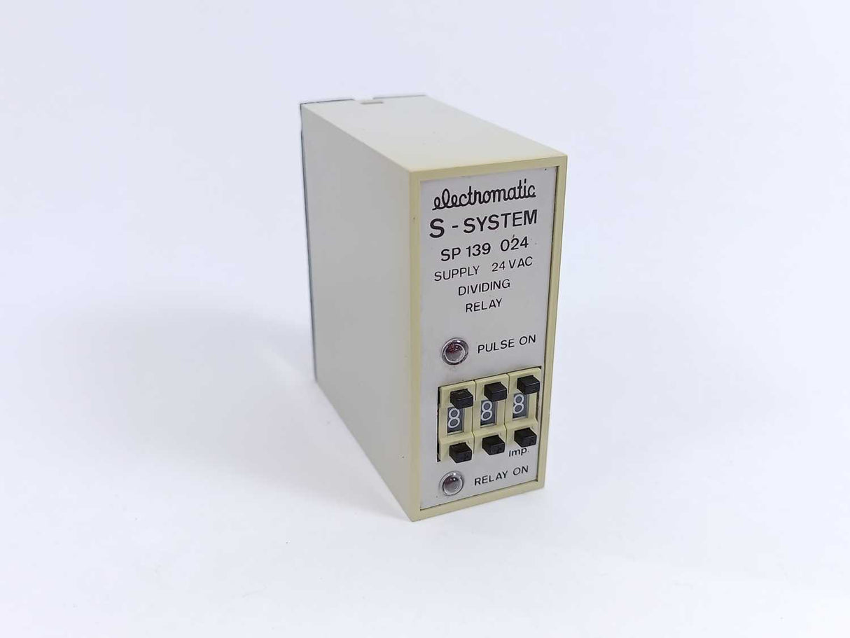 Electromatic SP 139 024 Dividing Relay, 24Vac