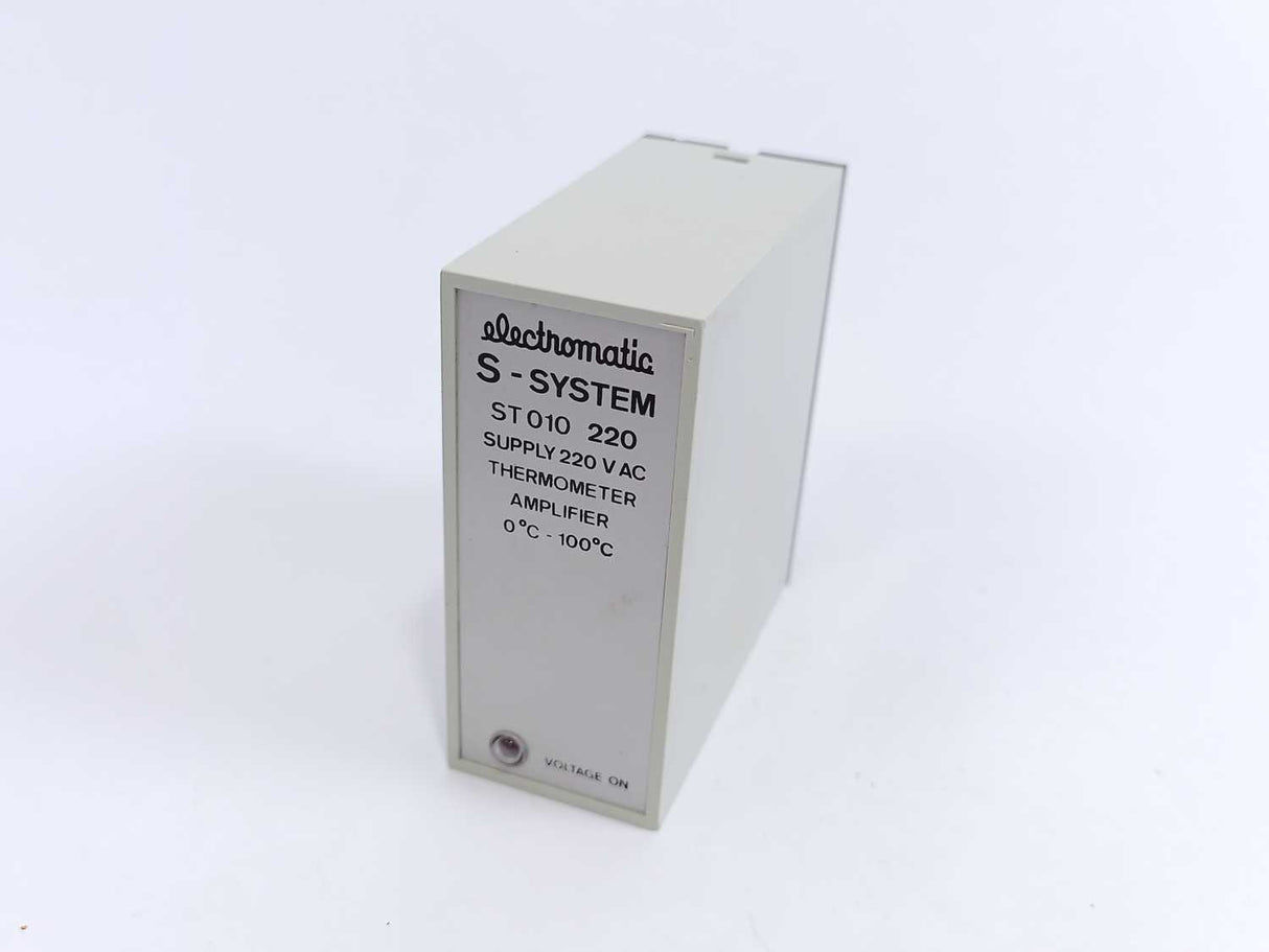Electromatic ST 010 220 Thermometer Amplifier 0-100°C, 220Vac