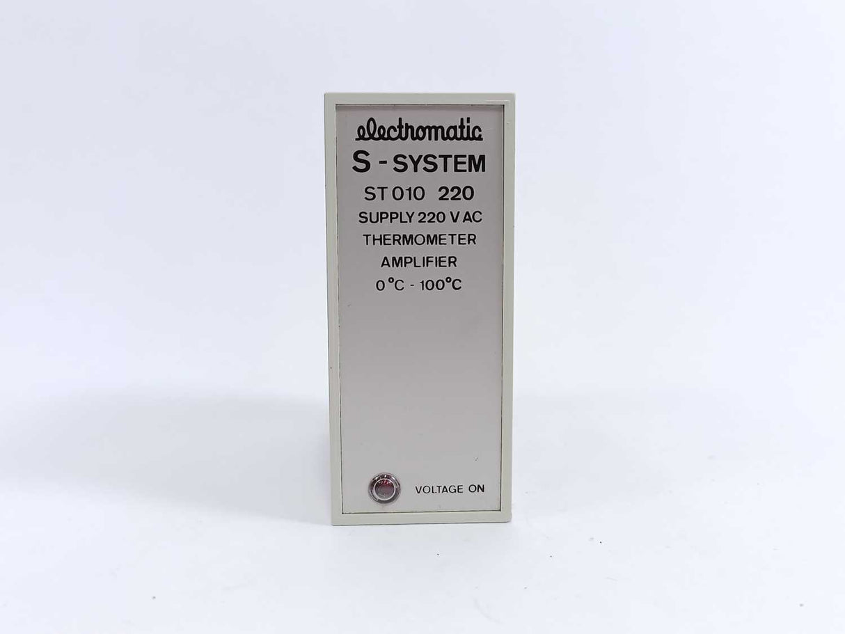 Electromatic ST 010 220 Thermometer Amplifier 0-100°C, 220Vac