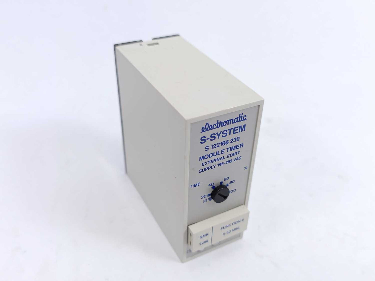 Electromatic S 122 166 230 Module Timer External Start, , W: SMK 2206 5-50min
