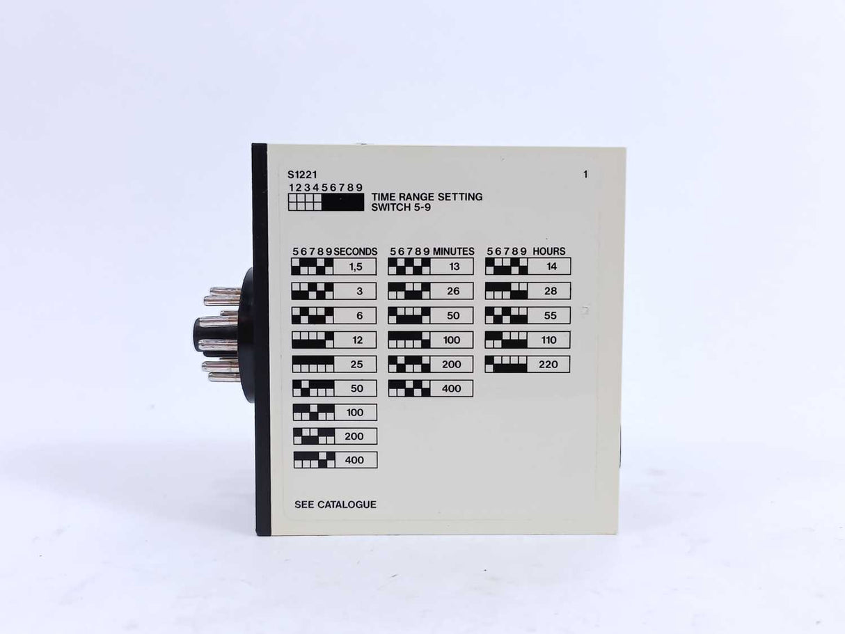Electromatic S 1221 166 230 Combi Timer External Start, 230V, 50/60Hz