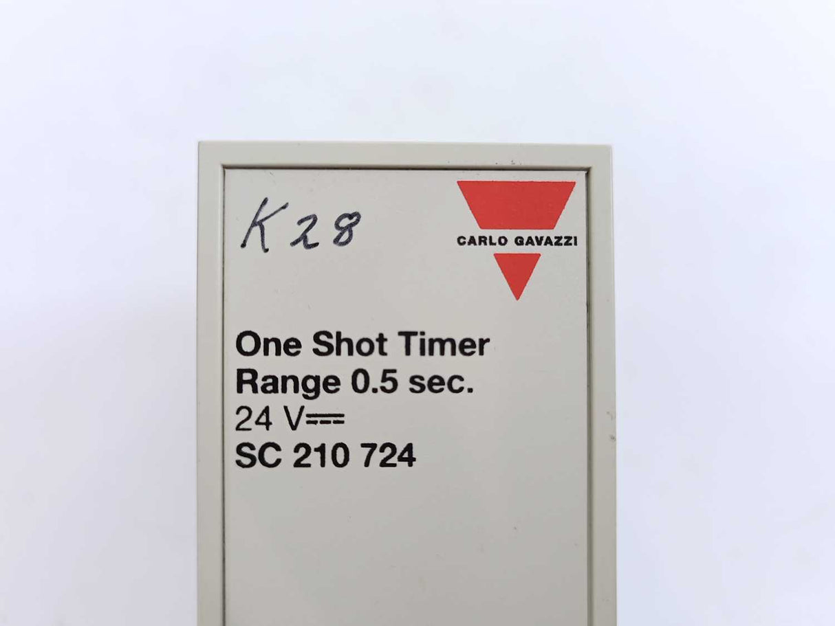 Carlo Gavazzi SC 210 724 One Shot Timer Range 0.5 sec.