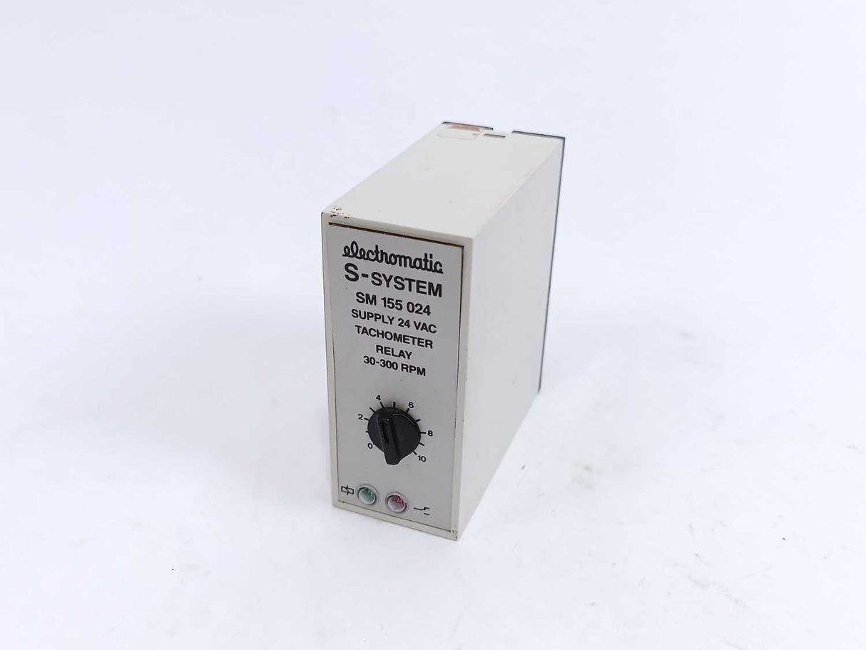 Carlo Gavazzi SM 155 024 Tachometer Relay 30-300RPM, 24VAC