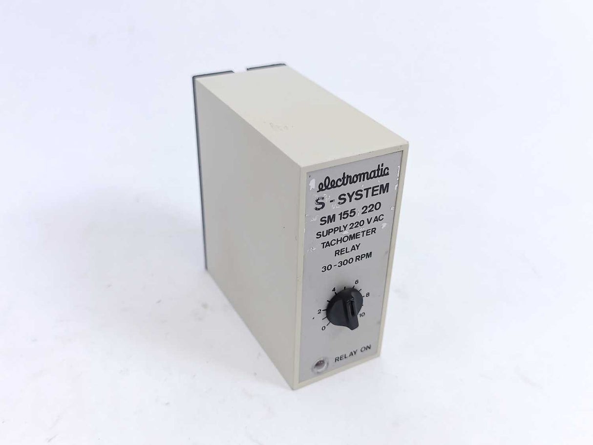 Electromatic SM 155 220 Tachometer Relay, 30-300RPM, 220VAC
