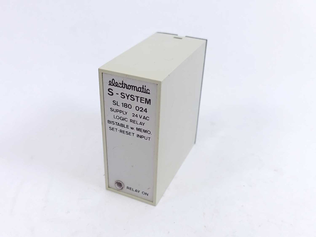 Electromatic SL 180 024 Logic Relay Bistable w. Memo.