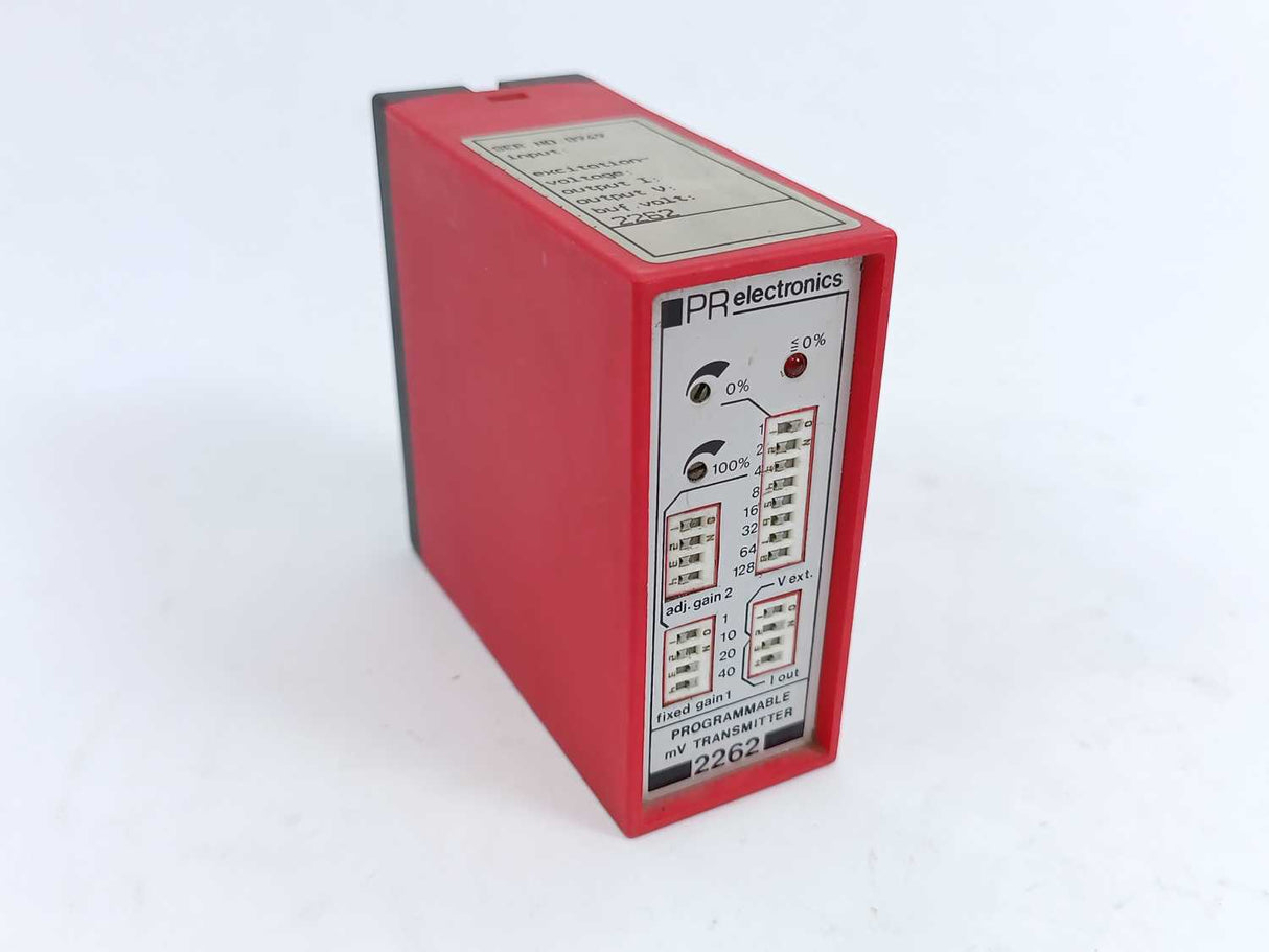 PR Electronics 2262 Programmable mV Transmitter