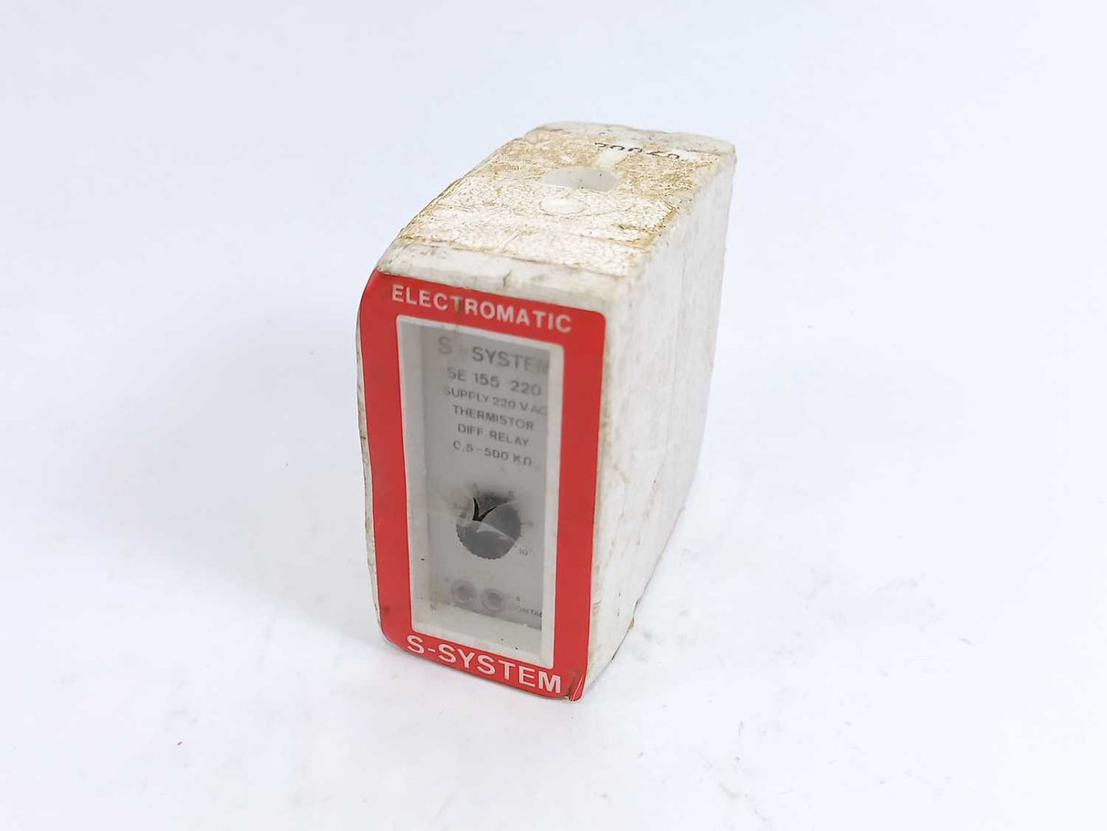Electromatic SE 155 220 Tachometer Relay 0,5-500 KΩ, 220VAC