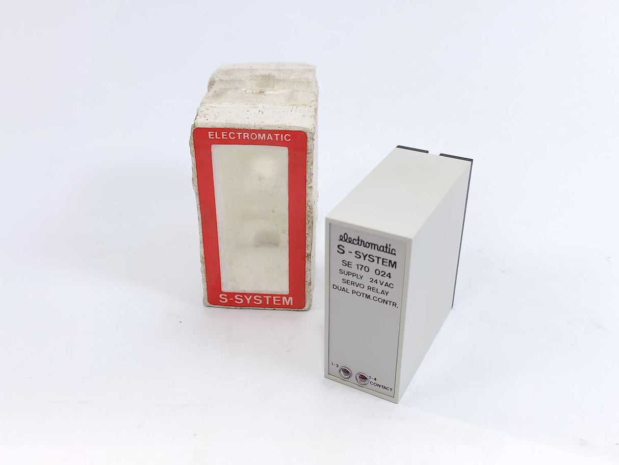 Electromatic SE 170 024 Servo Relay Dual Potm.Contr. 24VAC