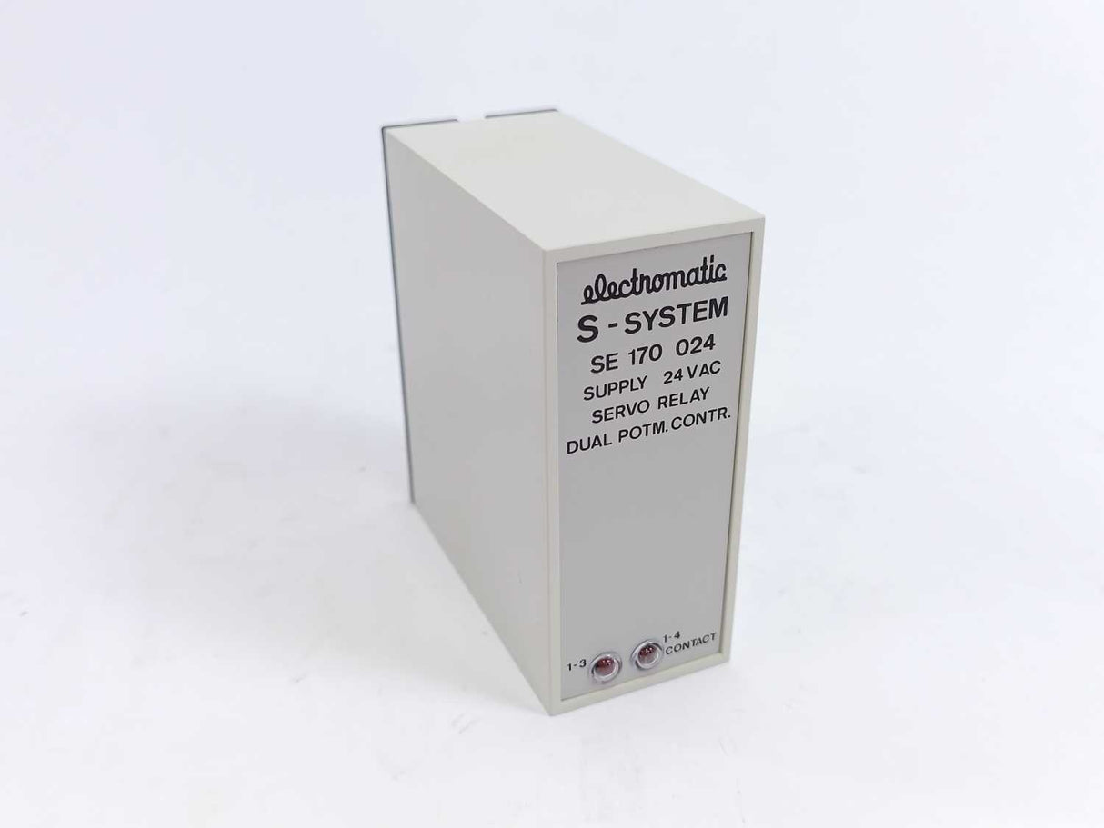 Electromatic SE 170 024 Servo Relay Dual Potm.Contr. 24VAC