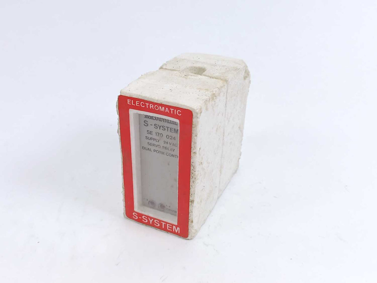 Electromatic SE 170 024 Servo Relay Dual Potm.Contr. 24VAC