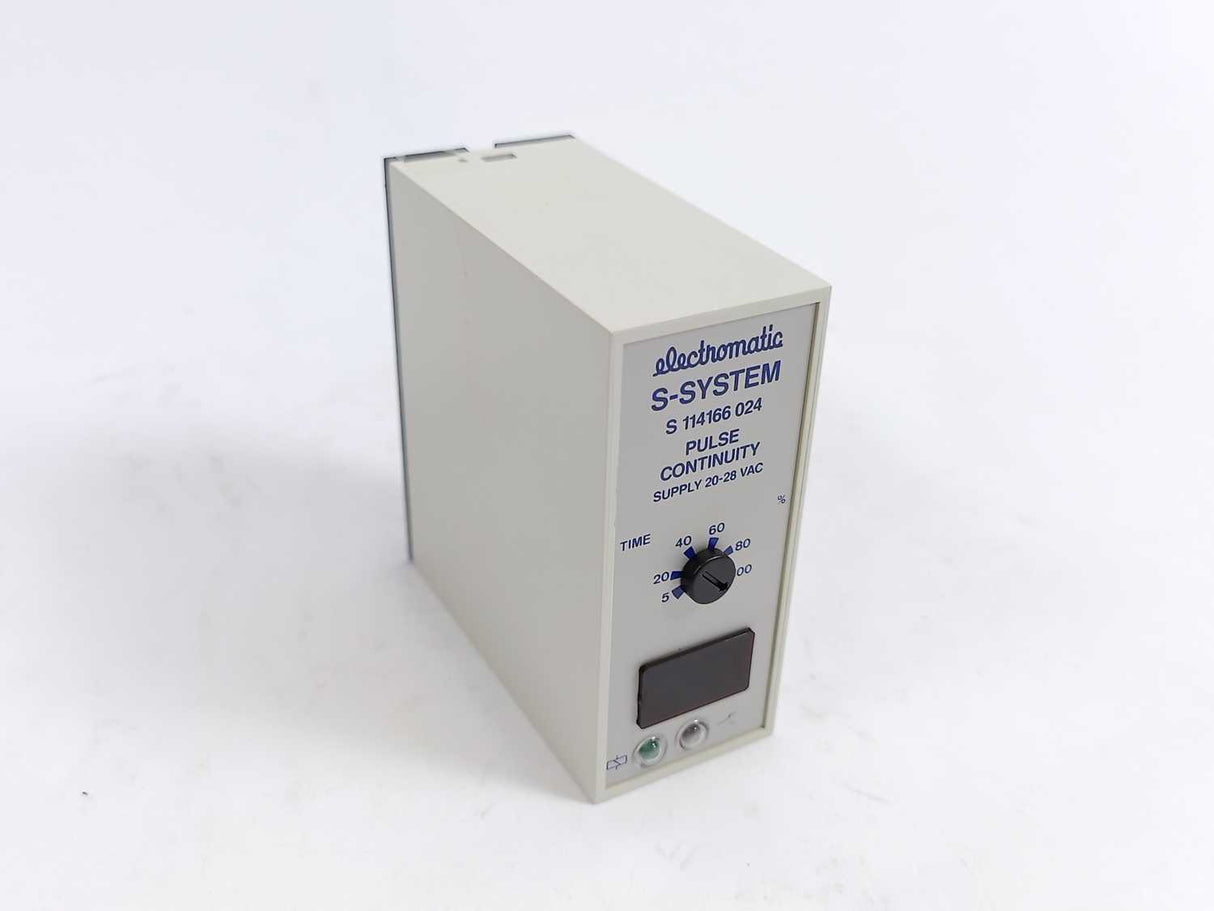 Electromatic S 114 166 024 Pulse Continuity Supply 20-28Vac