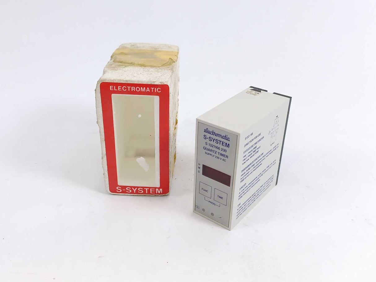 Electromatic S1321166230 S-System Quartz Timer, Supply 230 VAC