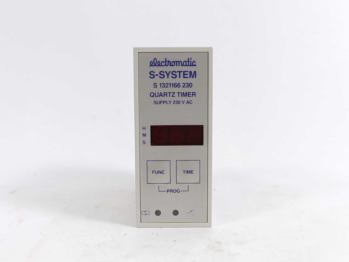 Electromatic S1321166230 S-System Quartz Timer, Supply 230 VAC