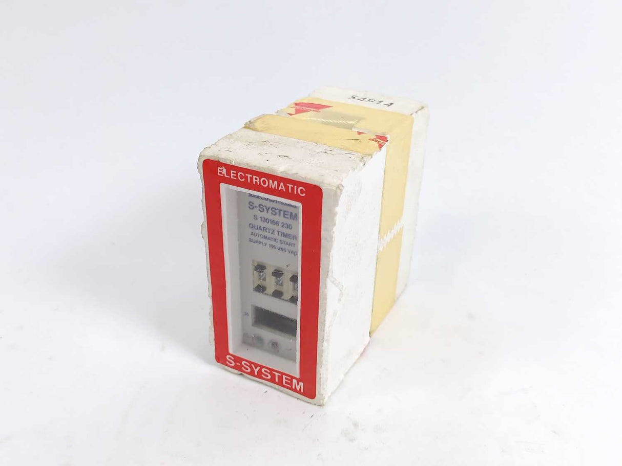 Electromatic S130 166 230 Quartz Timer, Automatic Start, Supply 195-265VAC