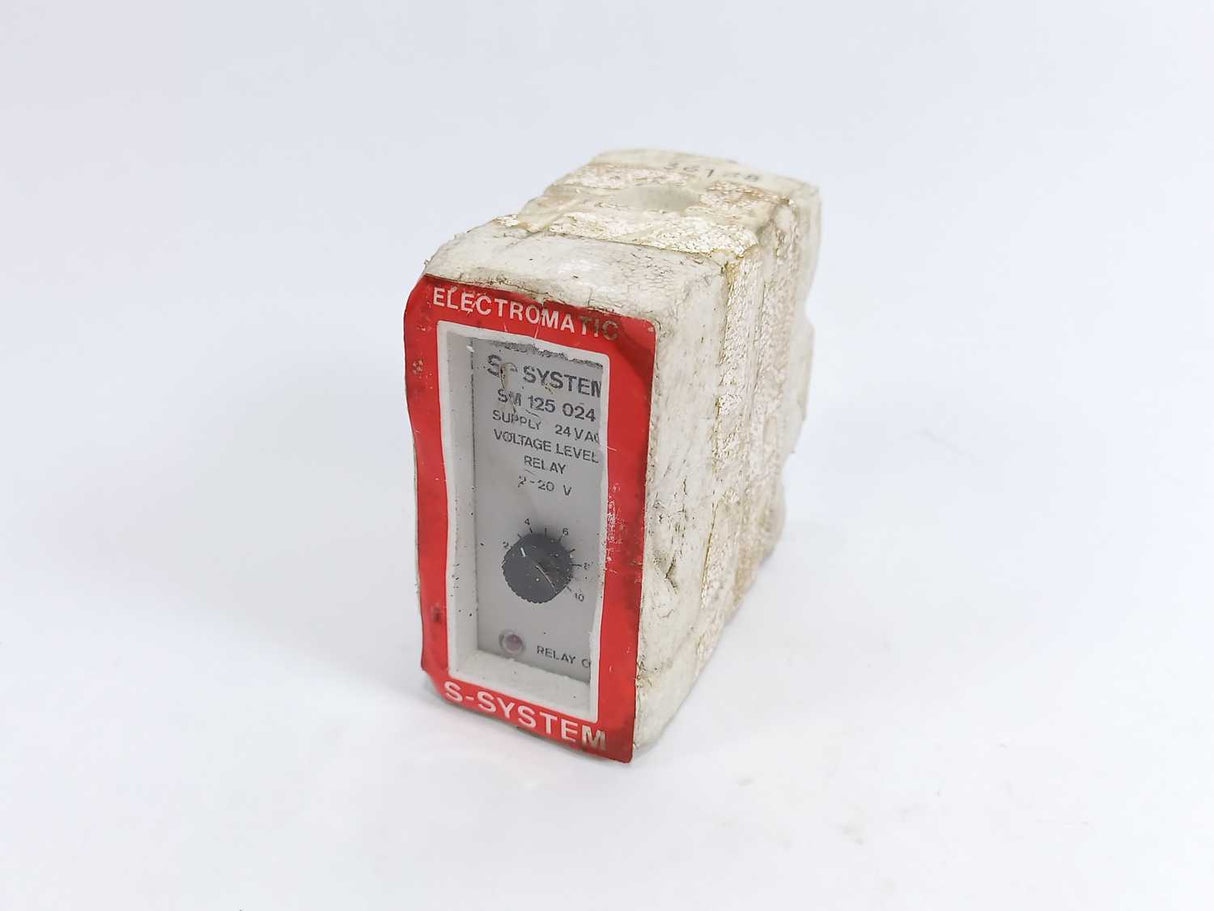 Electromatic SM 125 024 Voltage Level Relay 2-20 V