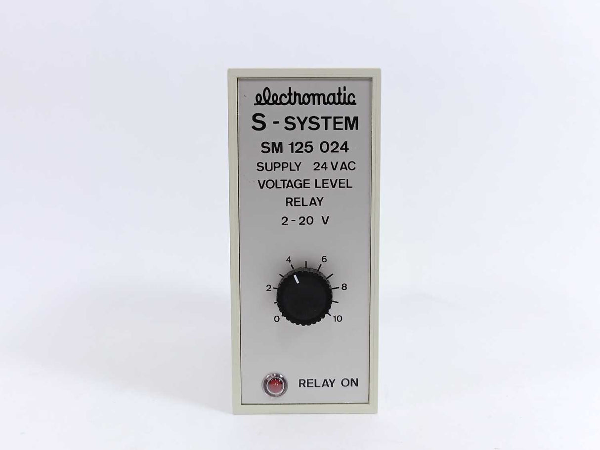 Electromatic SM 125 024 Voltage Level Relay 2-20 V