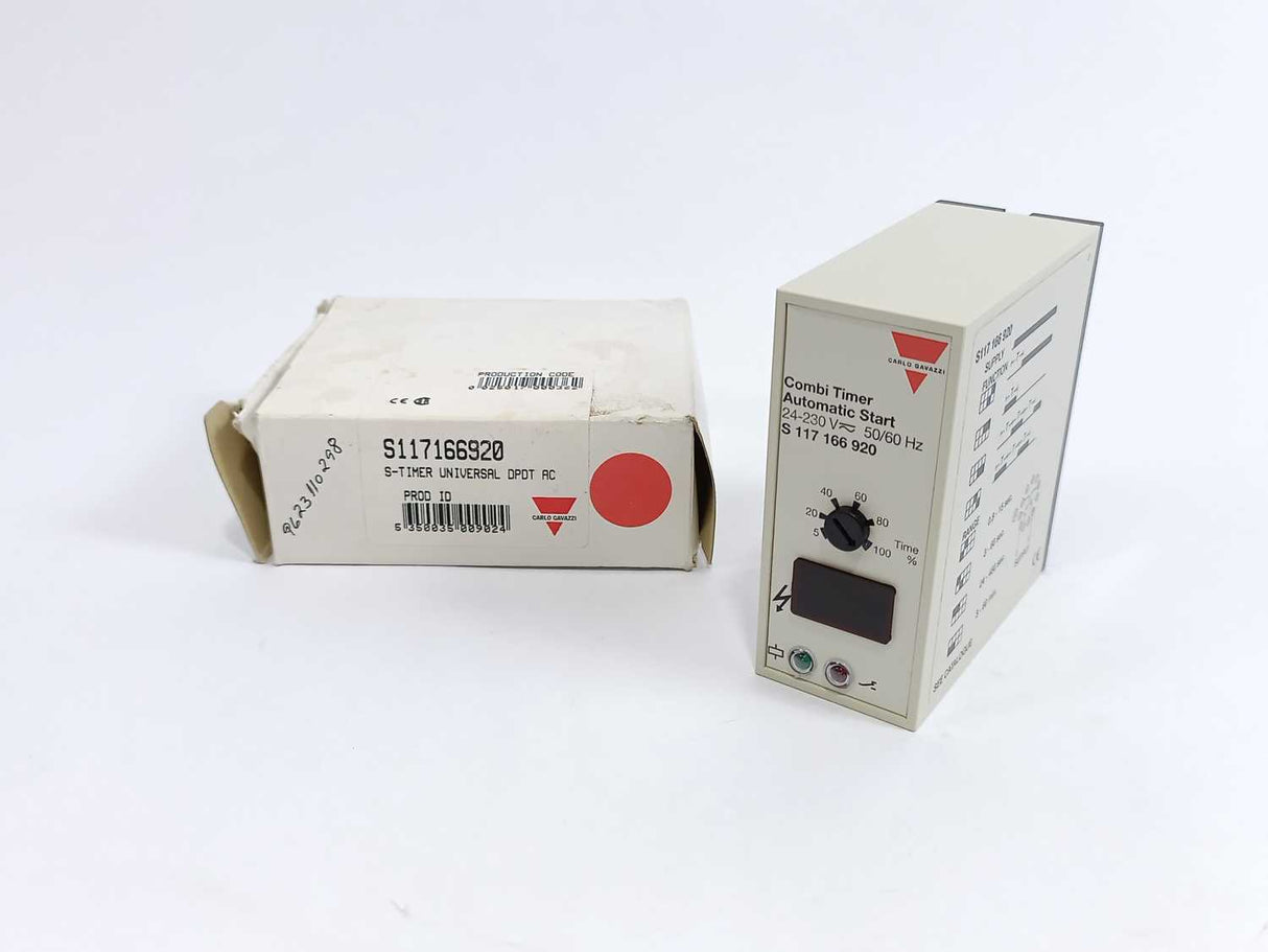 Electromatic S 117 166 920 Combi Timer. Automatic Start Supply 24-230 V AC-DC
