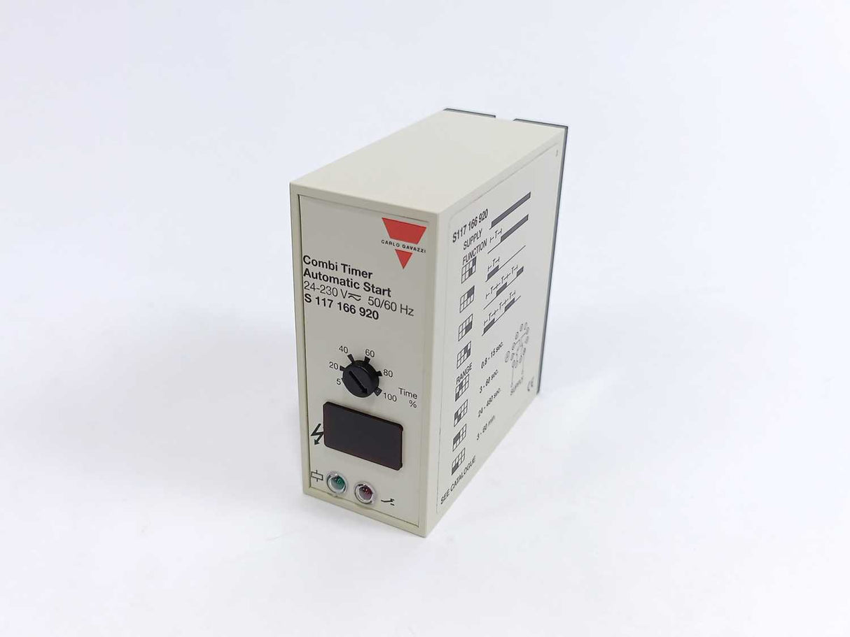 Electromatic S 117 166 920 Combi Timer. Automatic Start Supply 24-230 V AC-DC