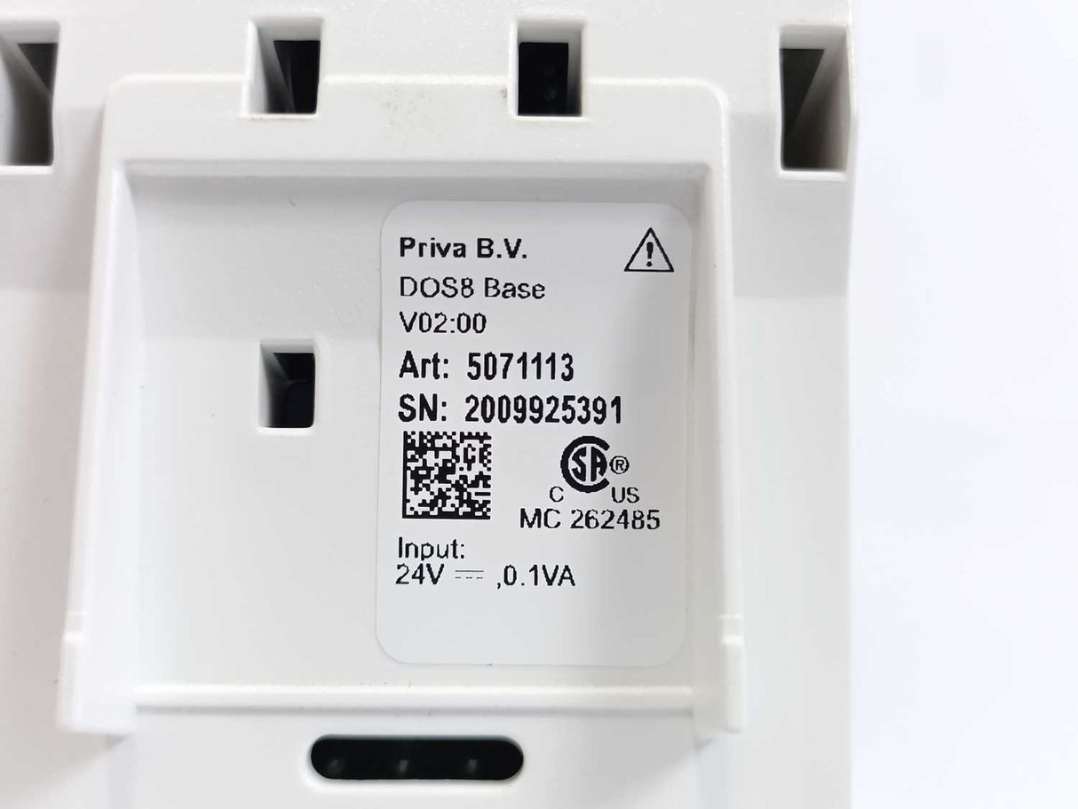 PRIVA 5071013 DOS8 Solid State Output Module w/ 5071113 DOS8 Base