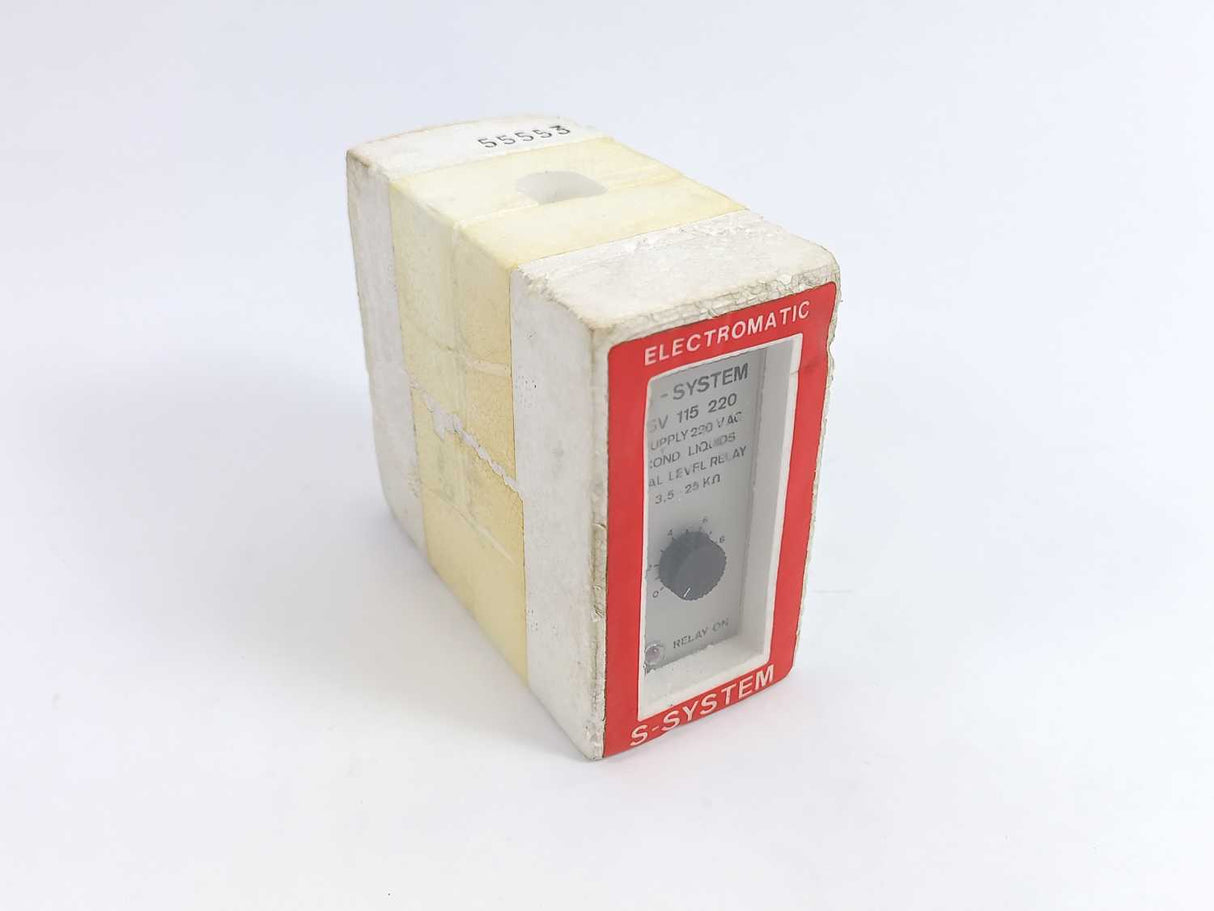Electromatic SV 115 220 Cond. Liquids Dual Level Relay 3,5-25KΩ