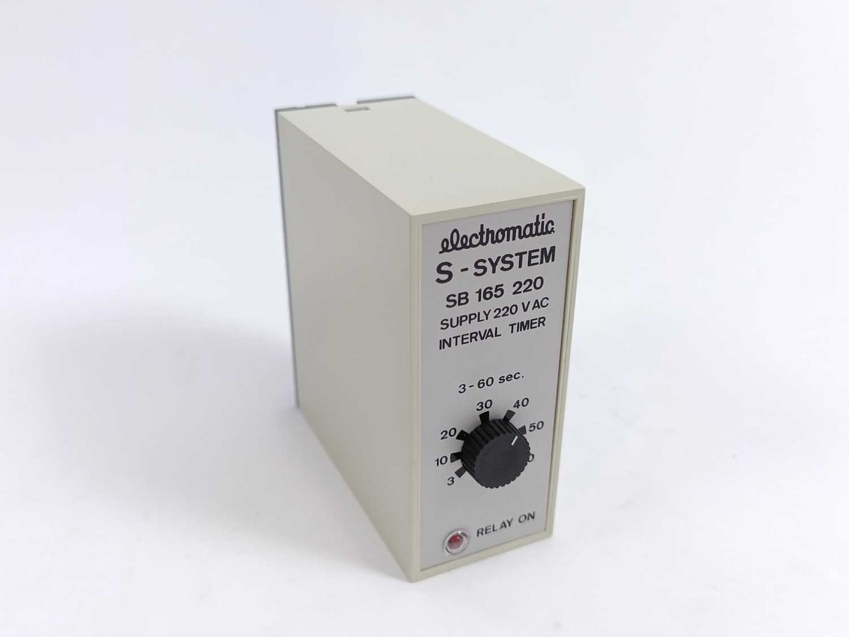 Electromatic SB 165 220 Interval Timer. 3-60 sec.