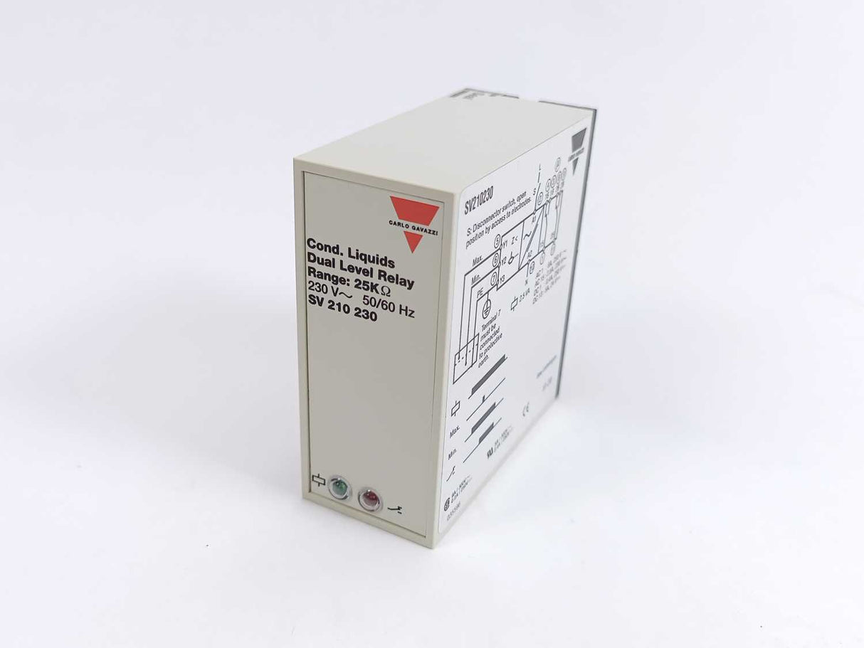 Carlo Gavazzi SV 210 230 Dual Level Relay 230V 50/60Hz