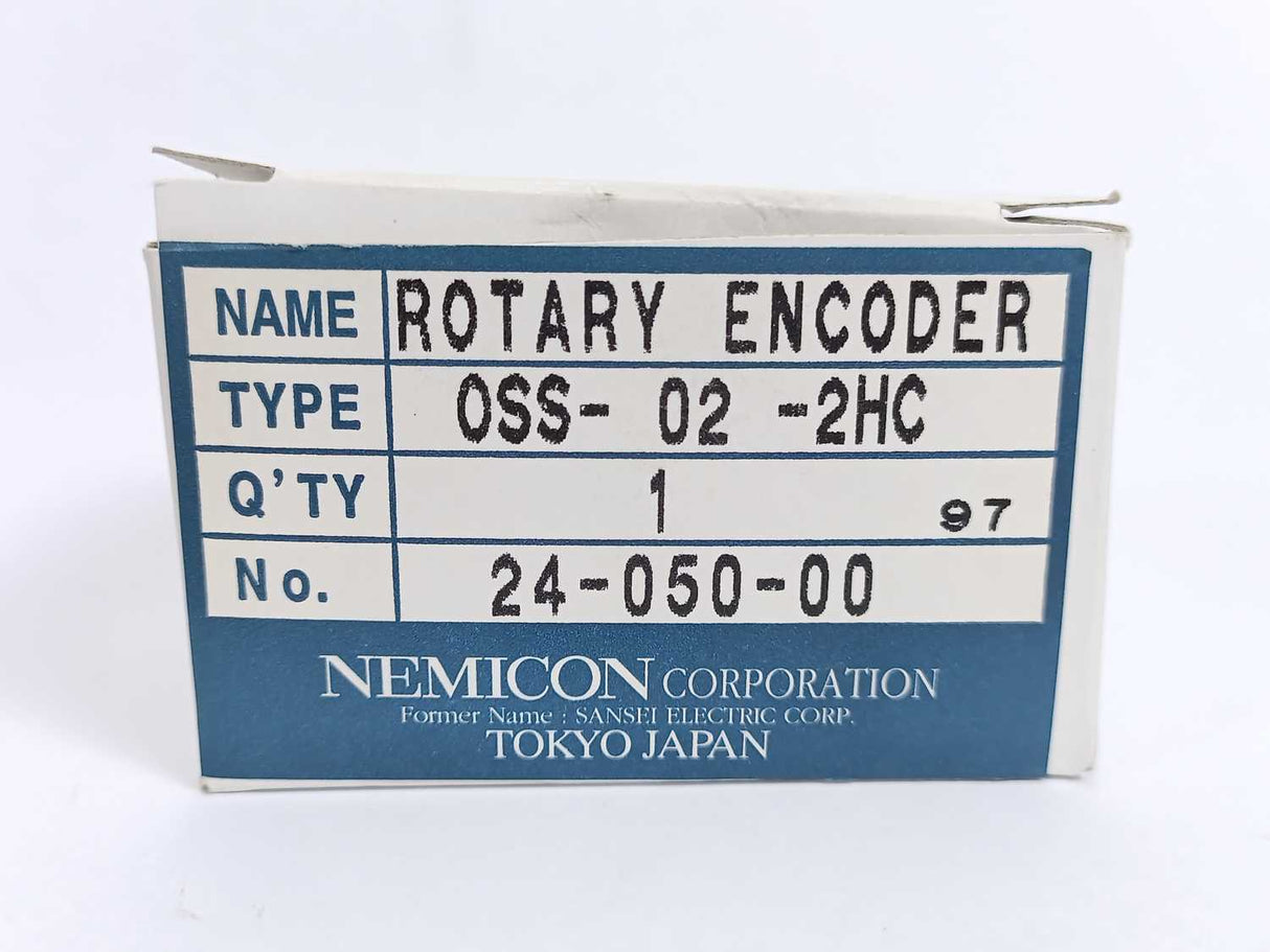Nemicon Corporation 0SS-02-2HC 24-050-00 200 P/R Resolution Rotary Encoder