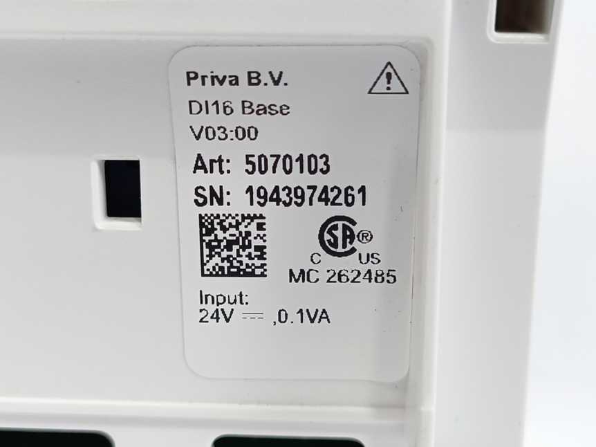 PRIVA 5070103 DI16 Base