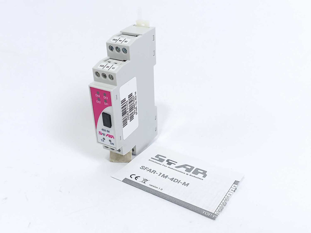 Global Control 5 SFAR-1M-4DI-M Modbus I/O Module w/ 4 Digital Inputs,