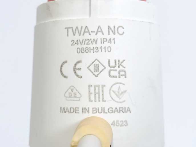 Danfoss 088H3110 Thermal Wax Actuator for RA Valve 24V / 2W - NC, TWA-A