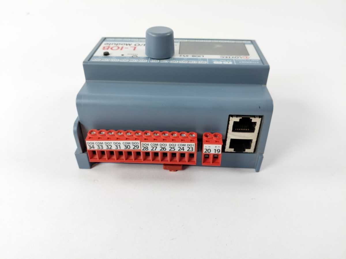 LOYTEC electronics LIOB-452 I/O Module 6 UI, 6 AO, 8 DO (8 x Relay 6 A)
