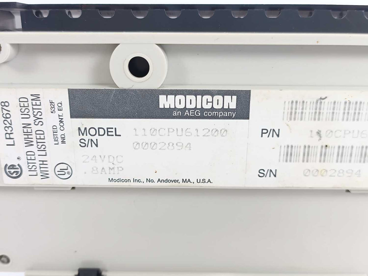 AEG 110CPU61200 Micro Programmable Logic Controller