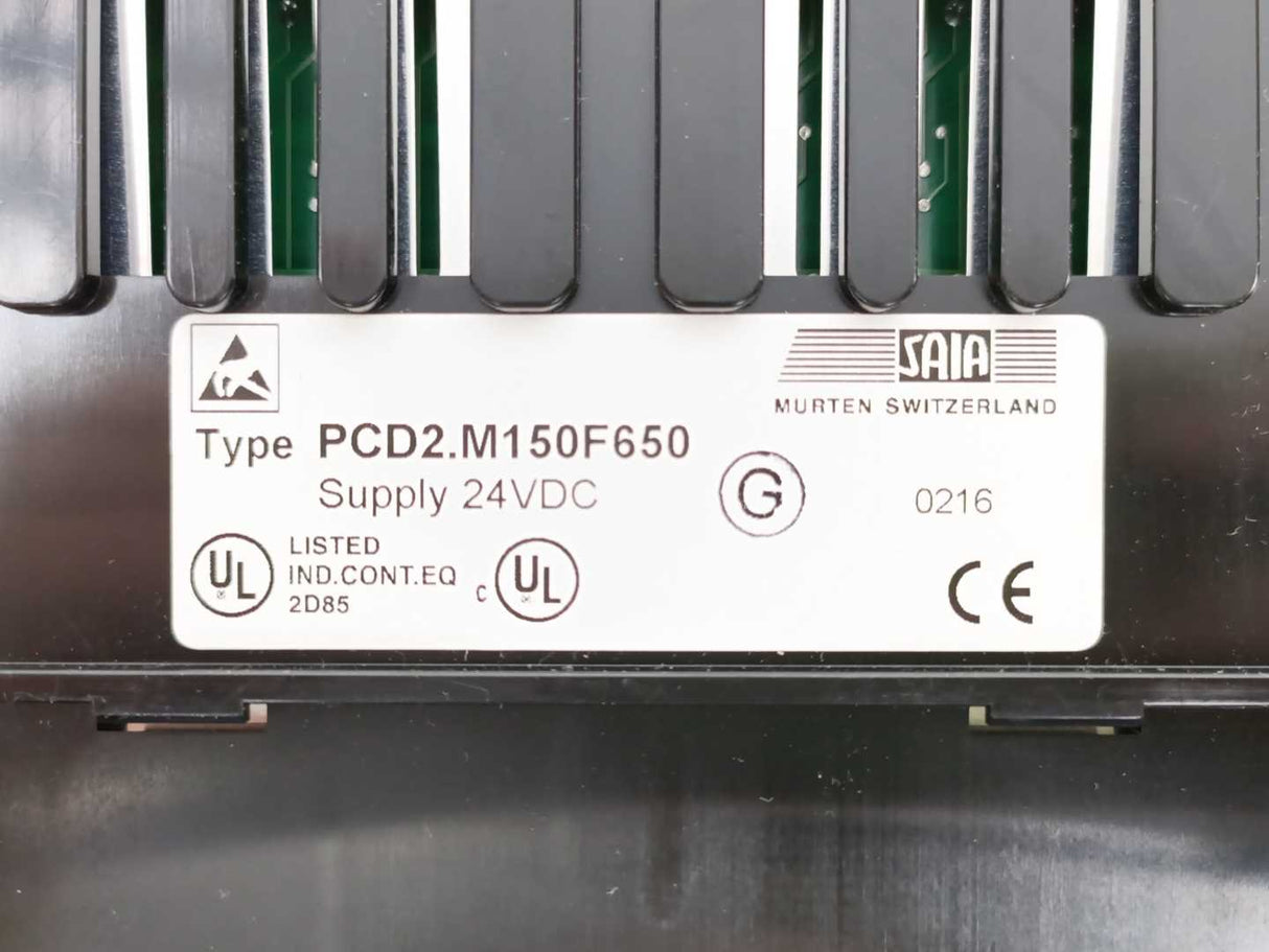 Saia-Burgess PCD2.M150F650 Control Device 24VDC