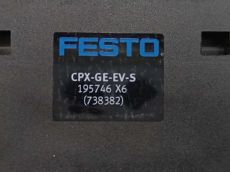 Festo 195740 Bus Node CPX-FB13 w/ 195746 & 195716