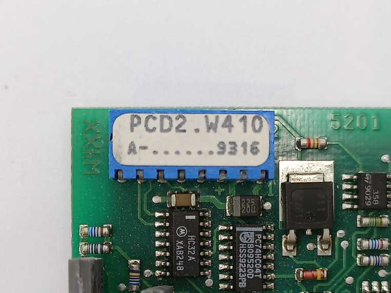 Saia-Burgess PCD2.W410 A-9316 Analogue Output Module