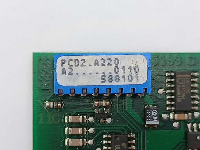 Saia-Burgess PCD2.A220 A2-0110 Digital Output Module